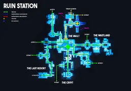 Ruin Station map